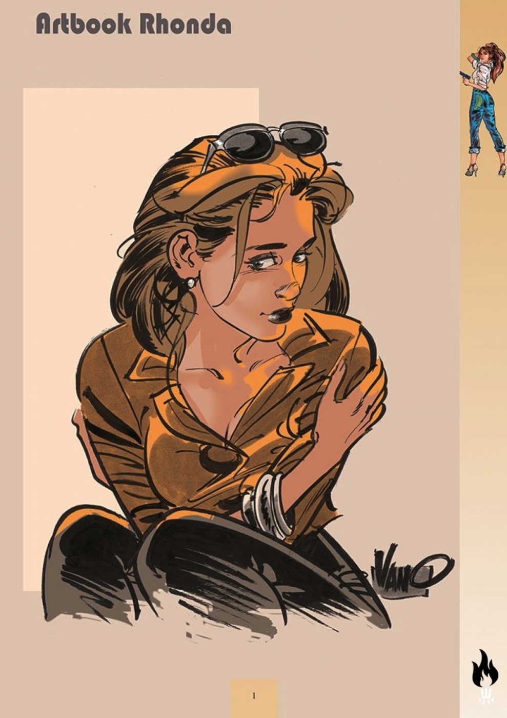 Rhonda Artbook - signierte Ausgabe