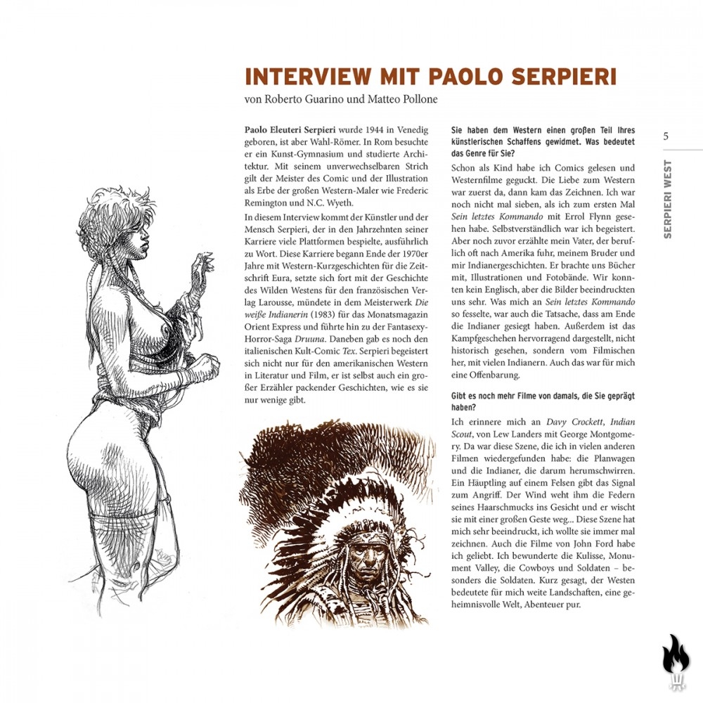 Serpieri West Artbook