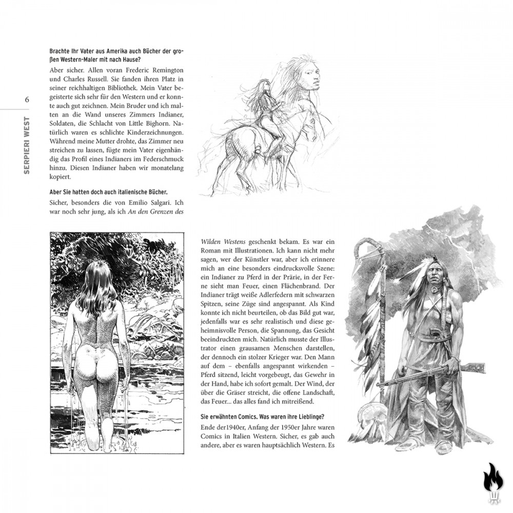 Serpieri West Artbook