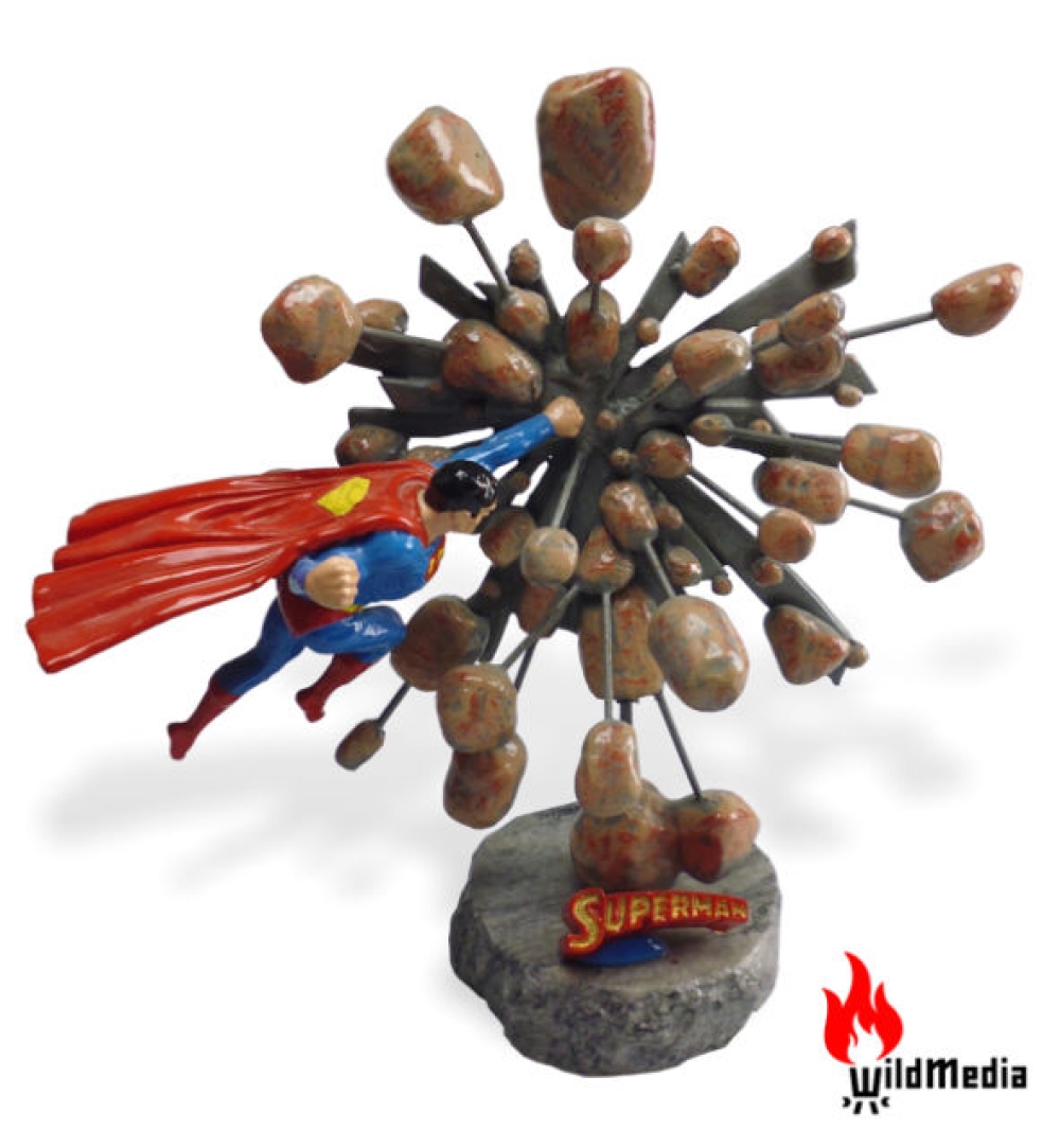 Superman Skulptur "Meteor Moment"