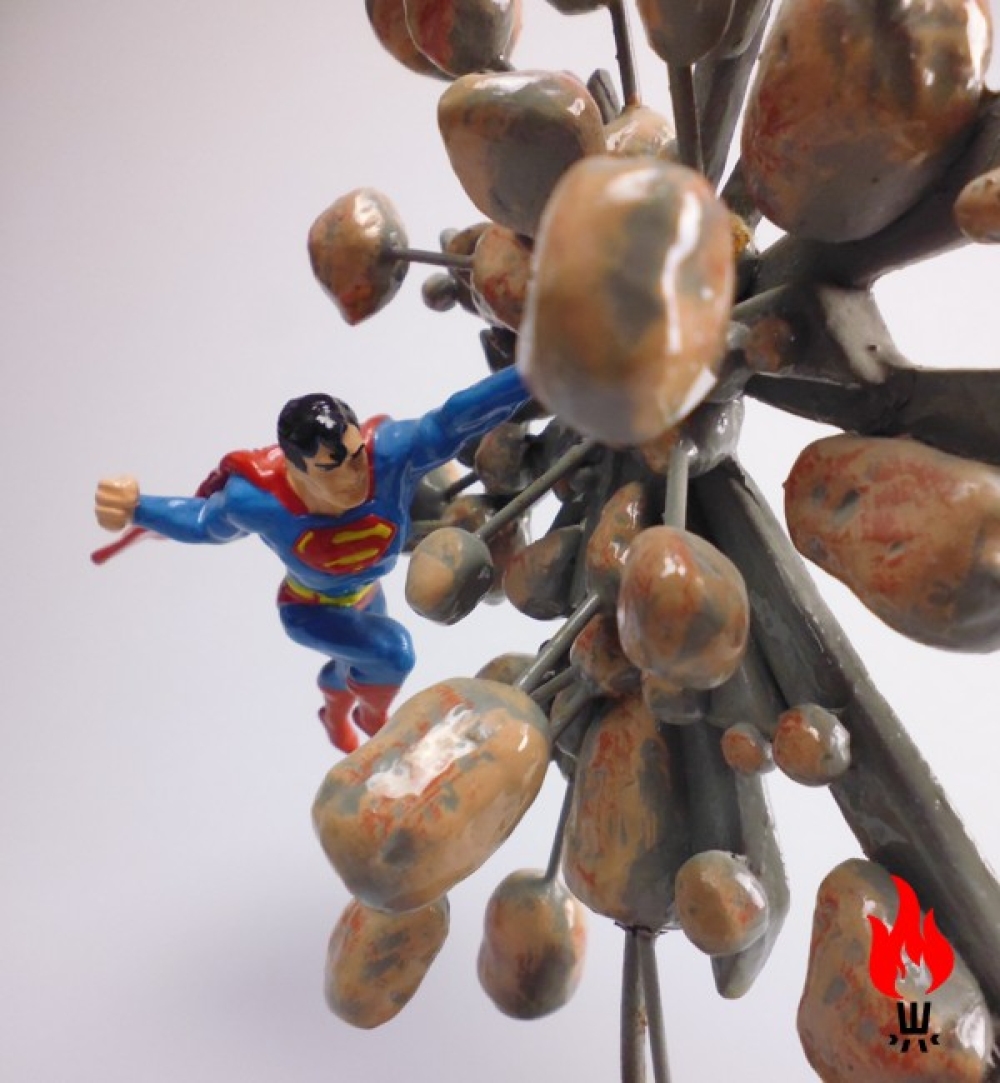 Superman Skulptur "Meteor Moment"