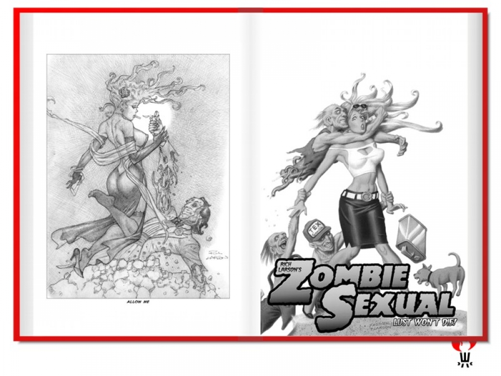 Rich Larson's Zombie Sexual: Lust Won't Die! volume one
