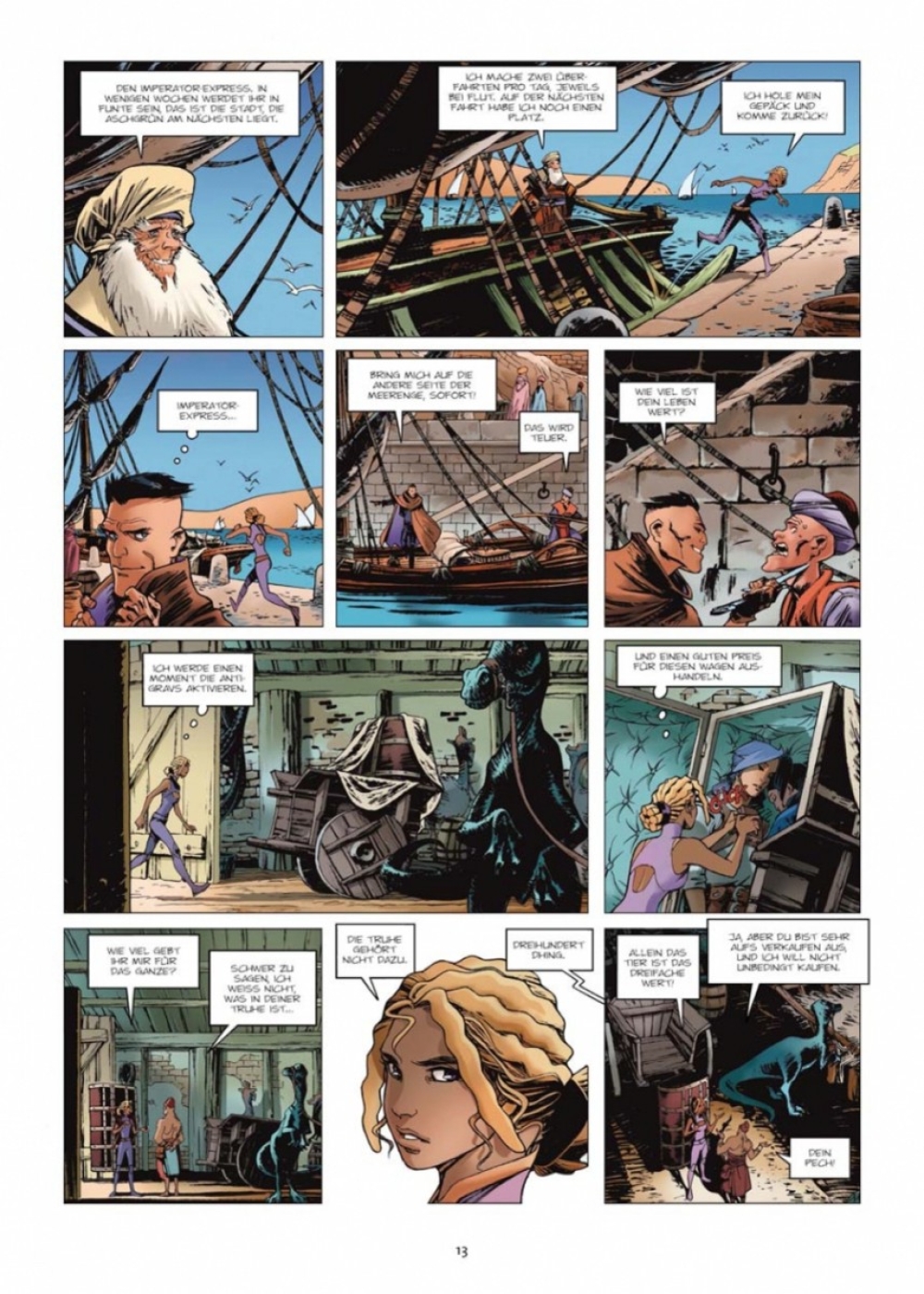 Die Schiffbrüchigen von YtHAQ 15