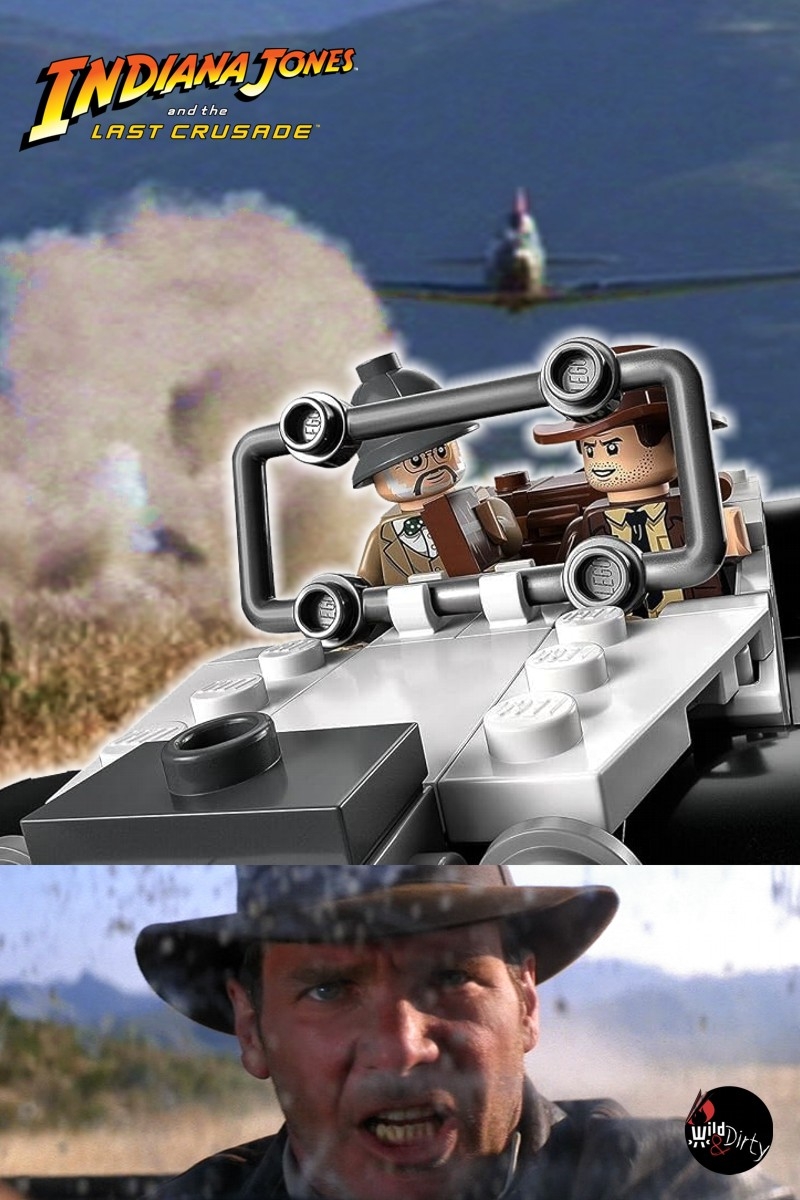 Indiana Jones™: Fighter Plane Chase (Lego) & Indiana Jones und der letzte Kreuzzug (Film)