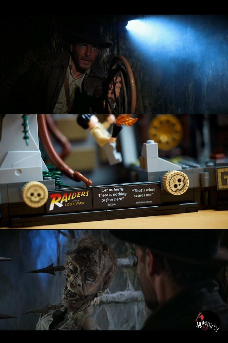 Indiana Jones™: Temple of the Golden Idol (Lego) & Jäger des verlorenen Schatzes (Film)